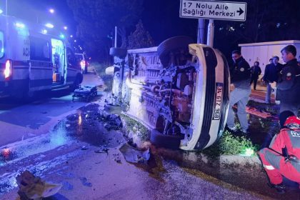 Menteşe'de trafik kazasında, Menteşe trafik kazasında,