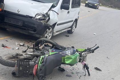 milas kaza, Milas otomobil ile motosikletin çarpıştığı, trafik kazasında