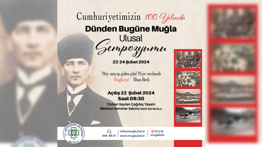 Büyükşehir sempozyum düzenleyeceğini, Büyükşehir'den sempozyum, Muğla Sempozyumu,