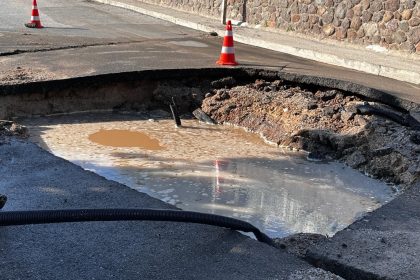 Bodrum'da isale hattı patladı, Bodrum isale hattı patlaması