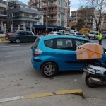 milas kaza, Milas'ta yolun karşısına geçmeye, Milas otomobilin çarptığı yurttaş