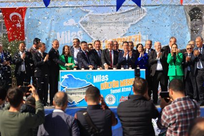 milas kültür merkezi muğla büyükşehir temel atma