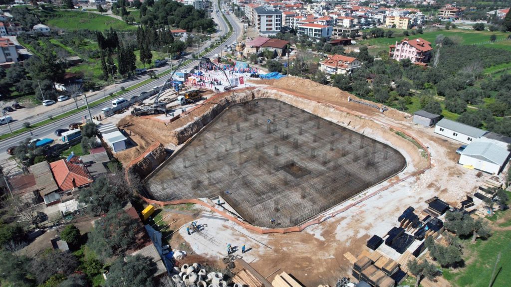 milas kültür merkezi muğla büyükşehir temel atma