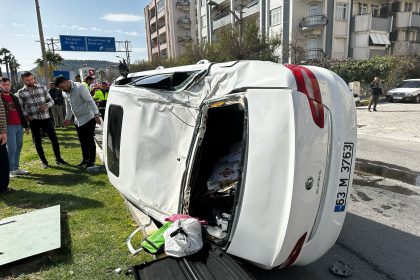 Milas trafik kazası Milas kaza halilbey bulvarı kaza