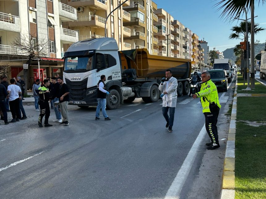 Milas'taki trafik kazasında milas trafik kazası milas motosiklet kazası halilbey bulvarı kaza milas kaza