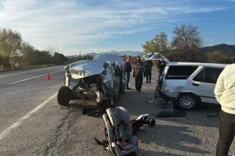milas trafik kazası milas zincirleme trafik kazası Milas-Söke Karayolu kaza Milas-Söke Karayolu zincirleme kaza
