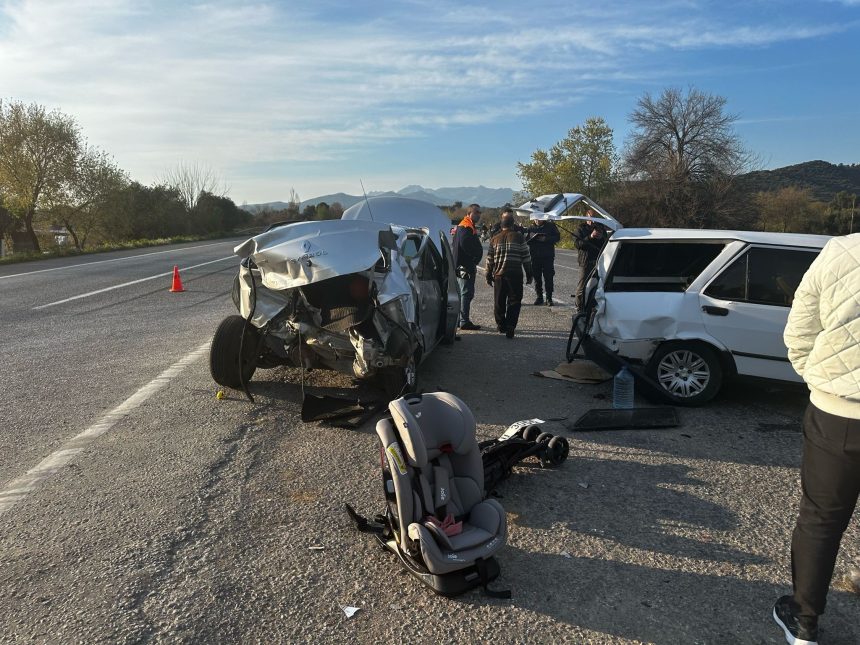 milas trafik kazası milas zincirleme trafik kazası Milas-Söke Karayolu kaza Milas-Söke Karayolu zincirleme kaza