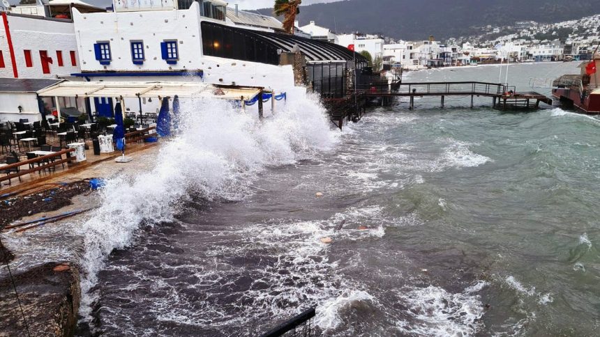 Bodrum - Anamur arası denizlerde, Meteoroloji 4. Bölge Müdürlüğü