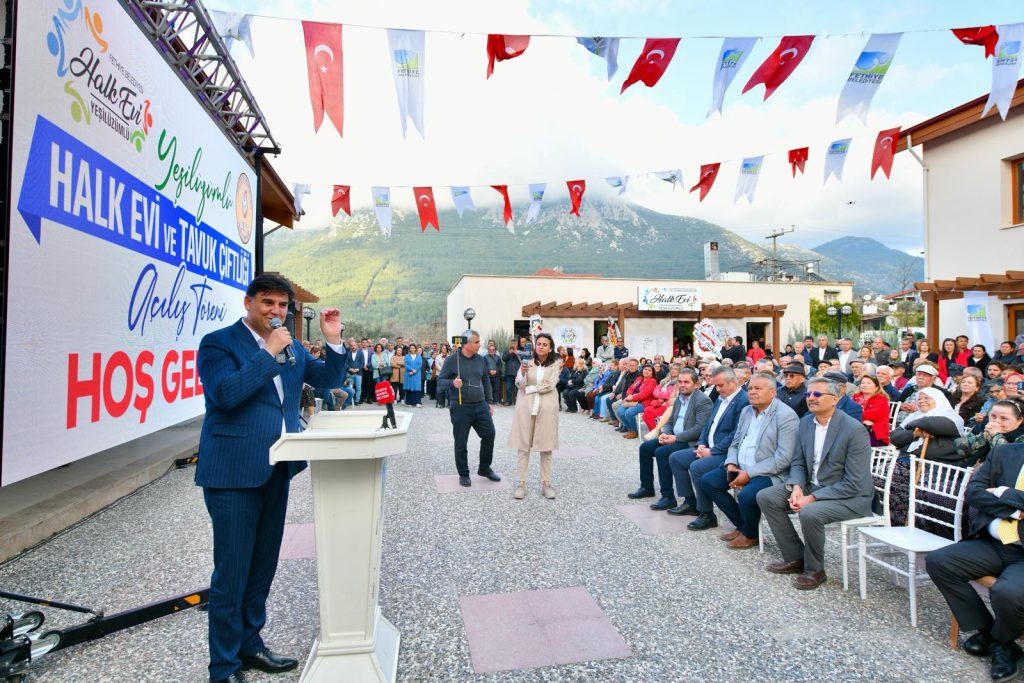 Fethiye yumurta üretim çiftliği fethiye halkevi yeşilüzümlü alim karaca yeşilüzümlü açılış