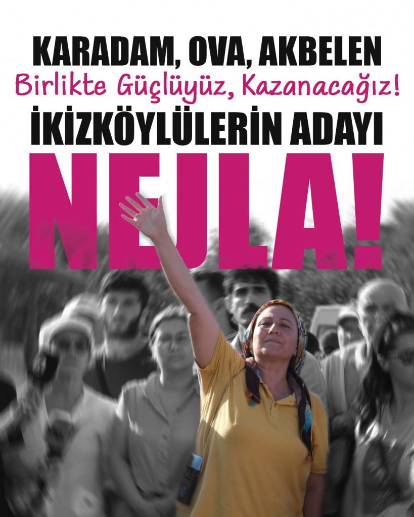 ikizköy muhtar adayı nejla