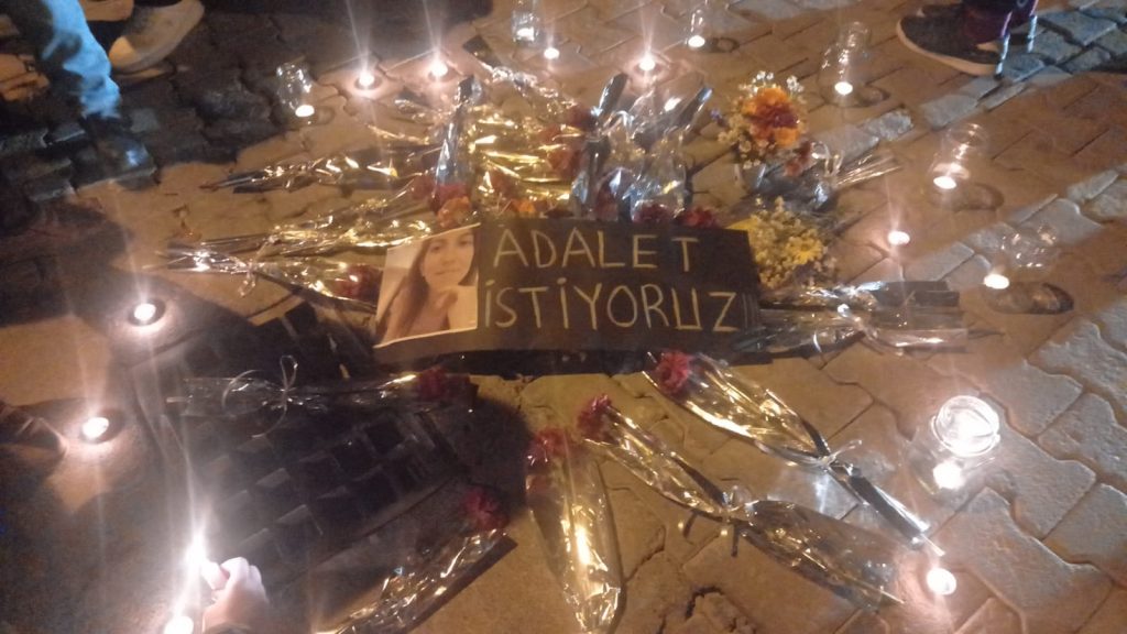 Ortaca Kadın Platformu, Evli olduğu erkek tarafından sokak ortasında vurularak öldürülen, Neşe Gülmüş