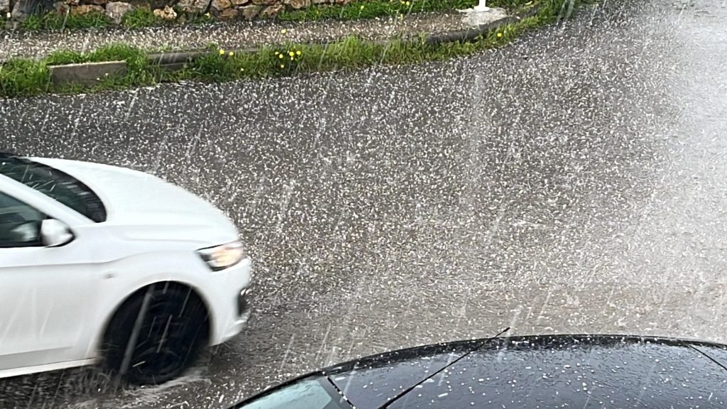 Bodrum'da dolu yağışı, Bodrum dolu yağışı ve şiddetli sağanak