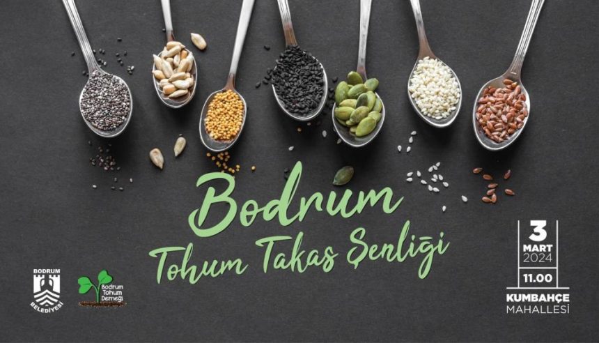 Bodrum'da Tohum Takas Şenliği,