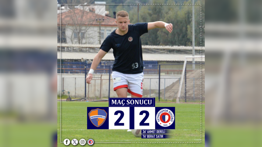 fethiyespor iskenderunspor maç sonucu