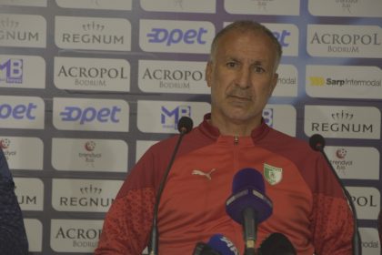 Bodrum FK Yardımcı Antrenörü, Hakemin bizim aleyhimize hataları