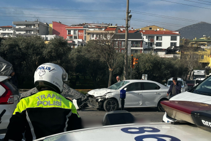 Milas'taki kazada, Milas otomobil ile motosikletin çarpıştığı