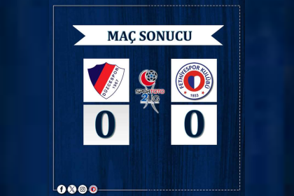 Fethiyespor Düzcespor berabere kaldı, Düzcespor – Fethiyespor maç sonucu,