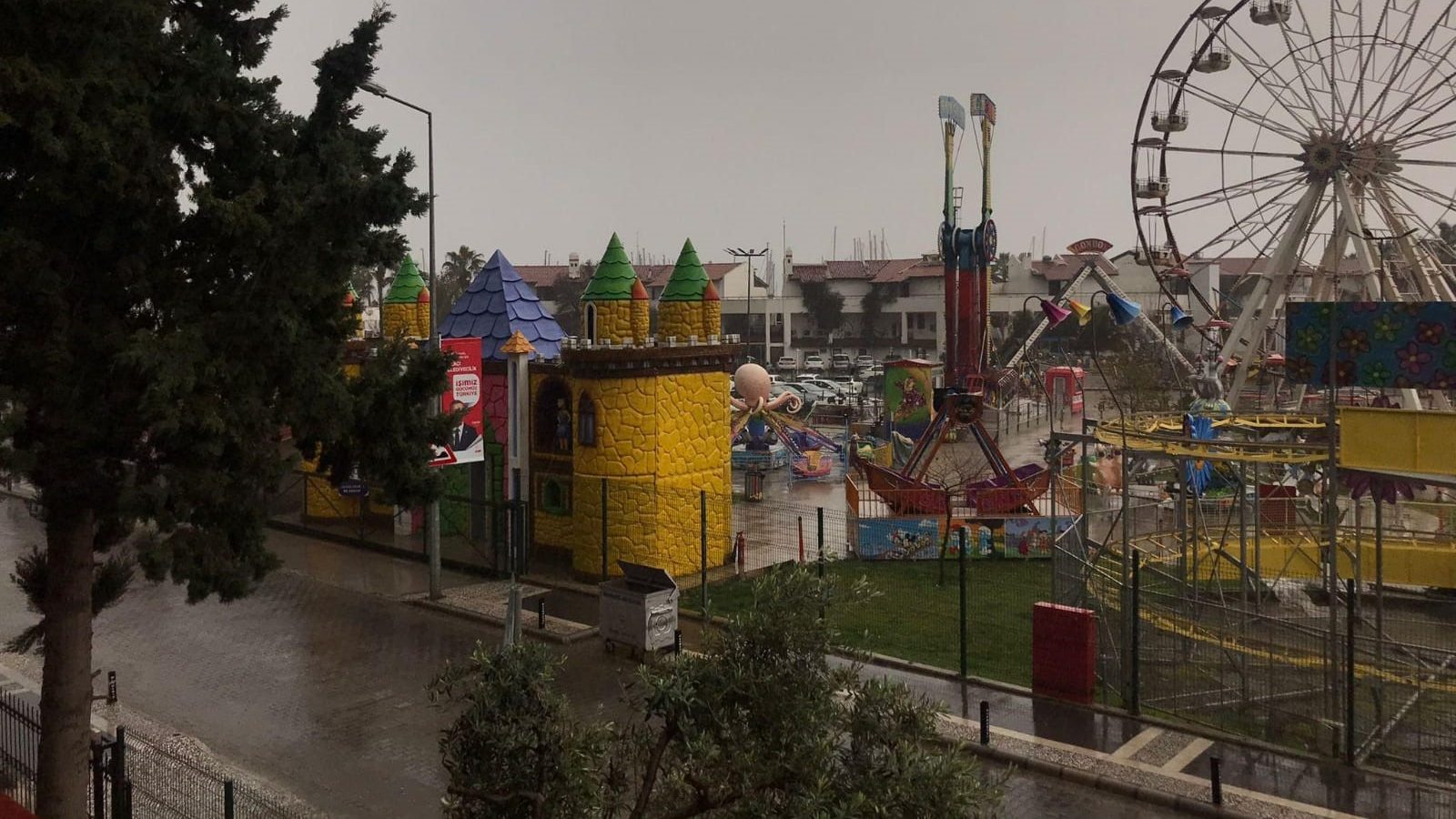 Marmaris'te gök gürültülü sağanak, Marmaris gök gürültülü sağanak