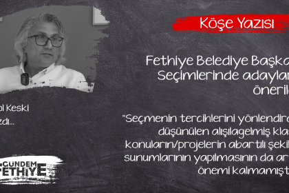 birol keski köşe yazısı adaylara öneriler