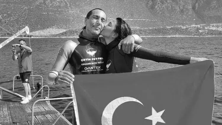 Serkan Toprak hayatını Milli dalgıç