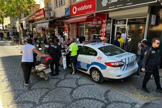 milas kaza milas dur ihtarı milas polisten kaçan motosiklet kaza dur ihtarına uymayan