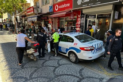 milas kaza milas dur ihtarı milas polisten kaçan motosiklet kaza dur ihtarına uymayan