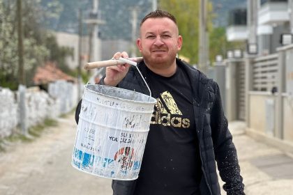 Menteşeli muhtar bayram temizliği