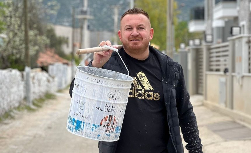 Menteşeli muhtar bayram temizliği