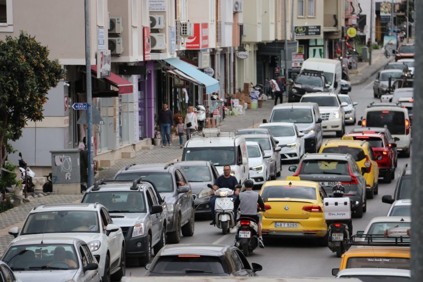Fethiye bayram yoğunluğu trafik
