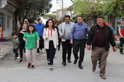 Gonca Köksal Bayır mahallesi ziyaret