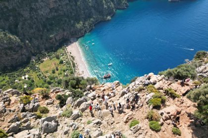 Faralya Mahalle Muhtarı Kelebekler Vadisi’ne seyir terası