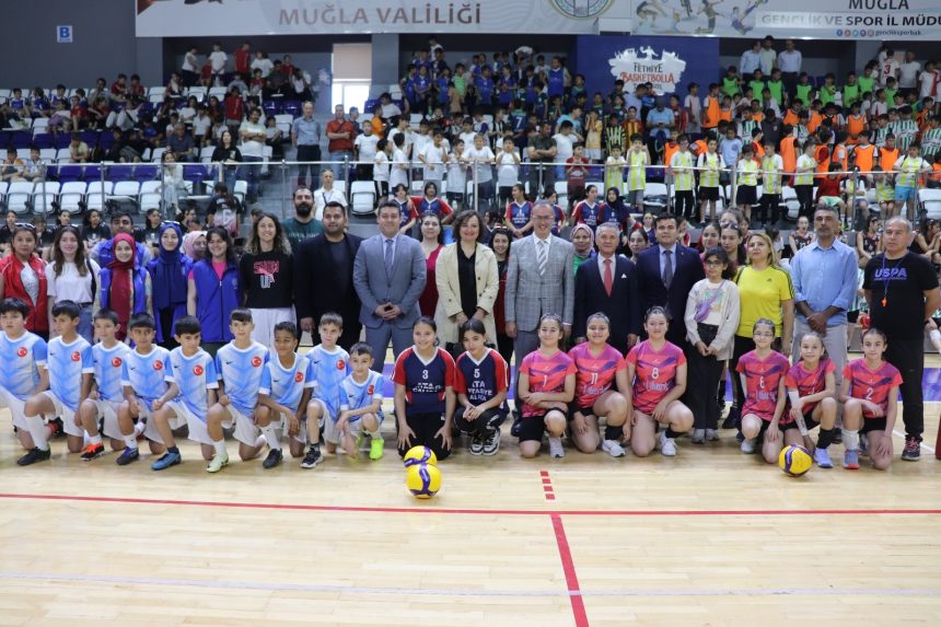Fethiye spor temalı Gençlik ve Spor İlçe Müdürlüğü şenlik