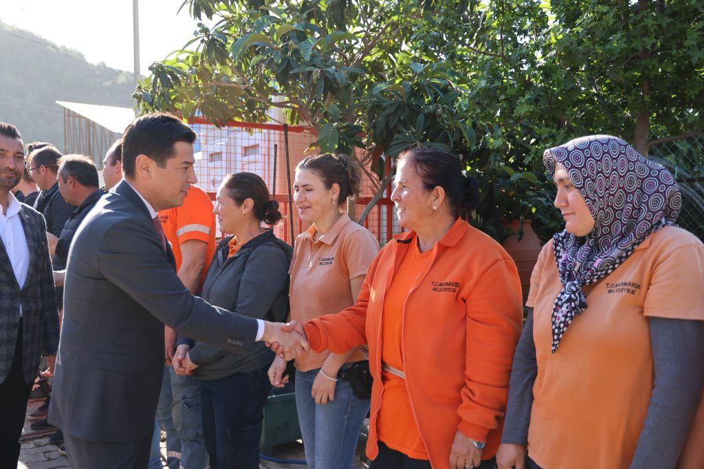 Marmaris Belediye Başkan Acar Ünlü 1 Mayıs Emek ve Dayanışma Günü