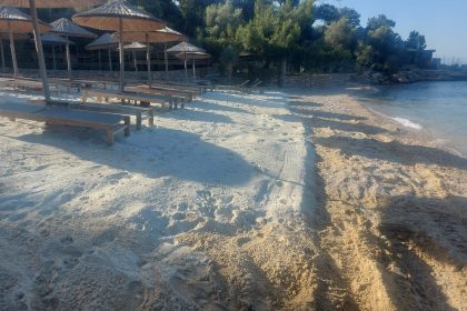 Bodrum beyaz kum Mesa Sitesi cezası