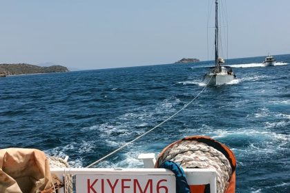 Bodrum tekne KIYEM ekipleri