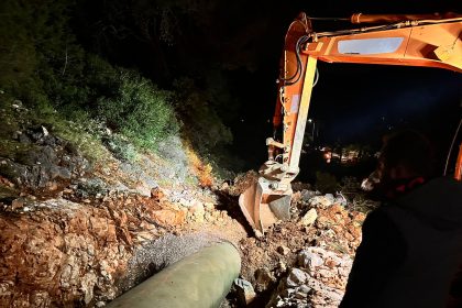 Bodrum isale hattı su hattı kolin inşaat