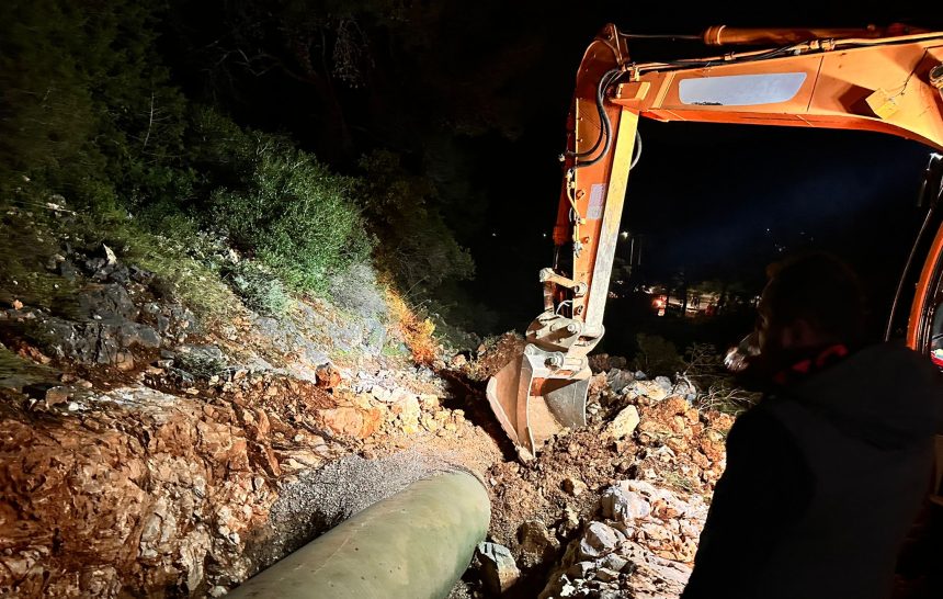 Bodrum isale hattı su hattı kolin inşaat
