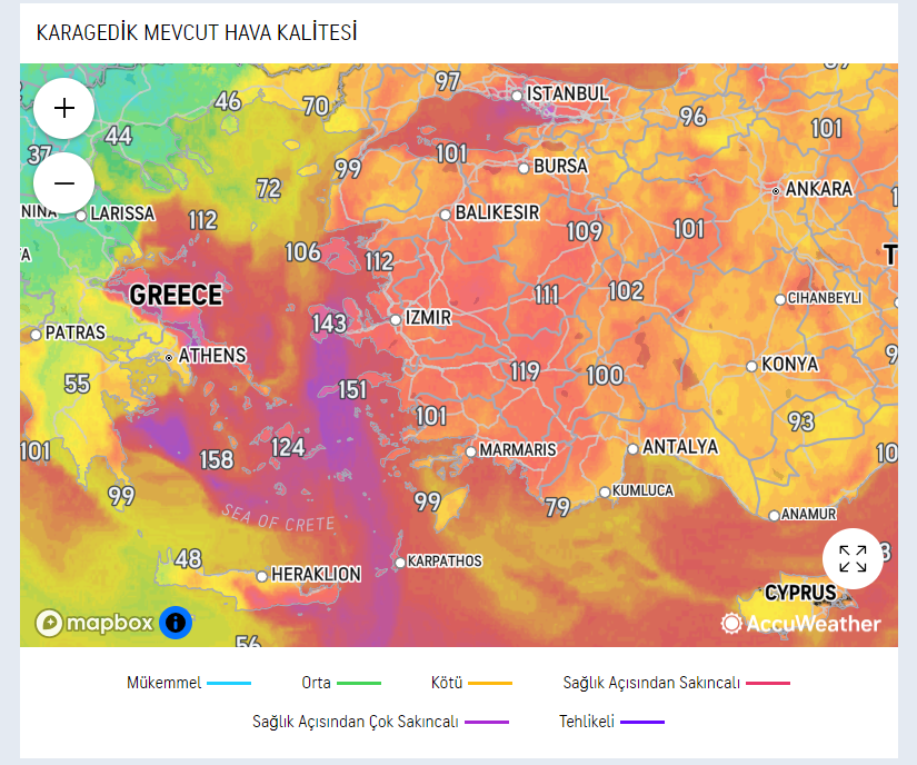 Meteoroloji Muğla çöl tozu uyarısı toz taşınımı