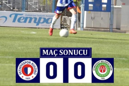 Fethiyespor ile Etimesgut Belediyespor maçı, maç sonucu