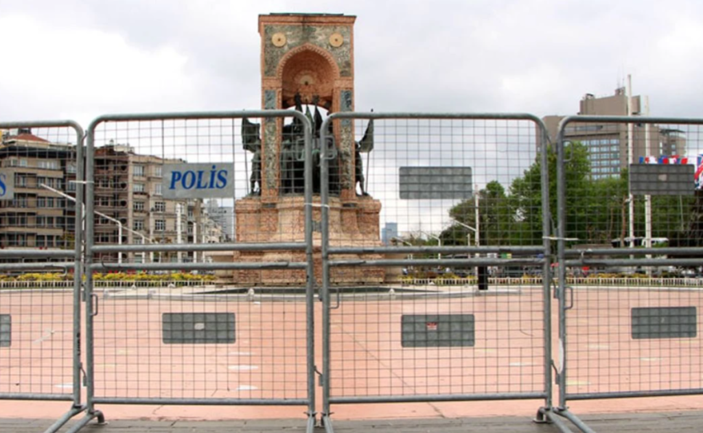 Ali yerlikaya 1 mayıs taksim meydanı