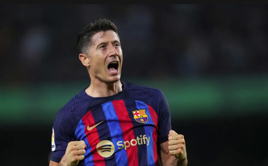 barcelona robert lewandowski bjk