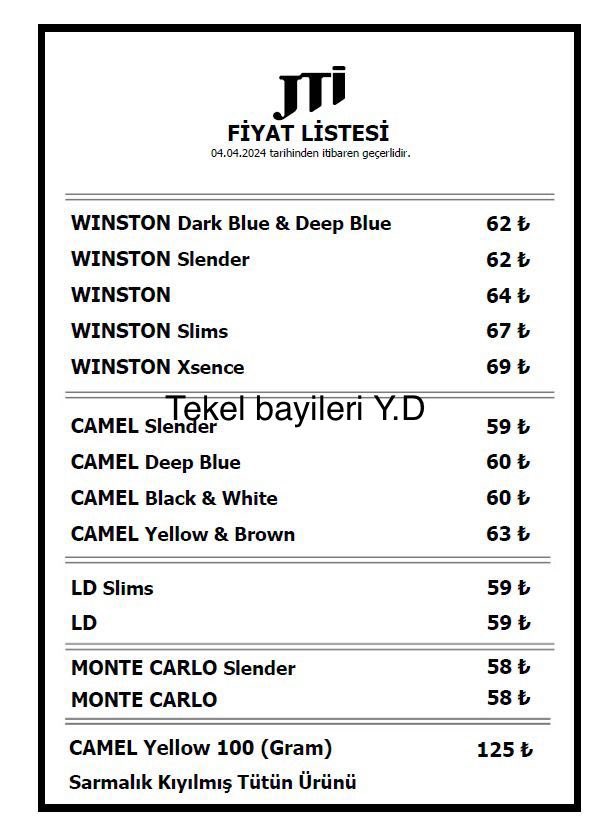 sigara zam sigara zammı Philip Morris bugün