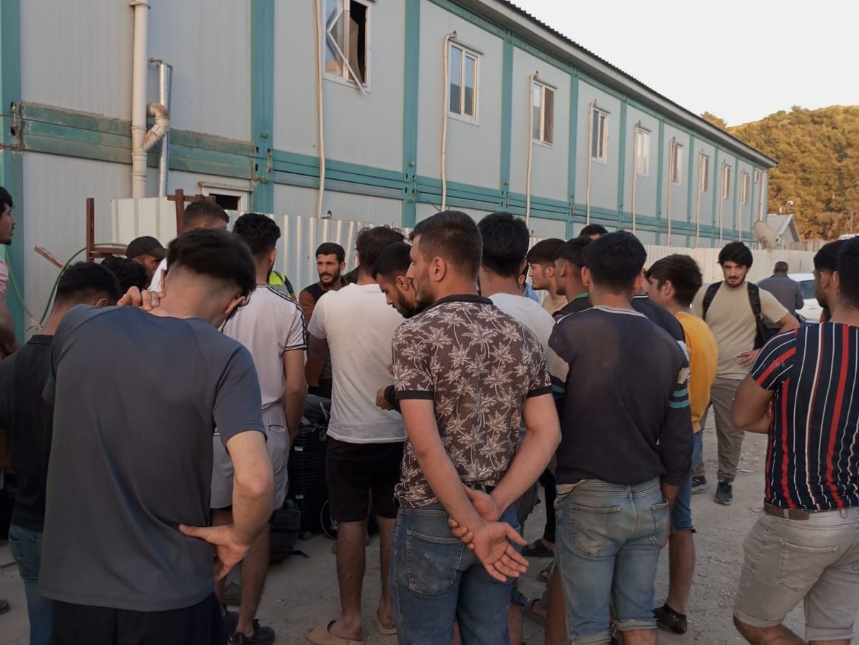 Fethiye'de konteyner yangını ihmal iddiası Fethiye yangın Liberti Fabay Otel yangını