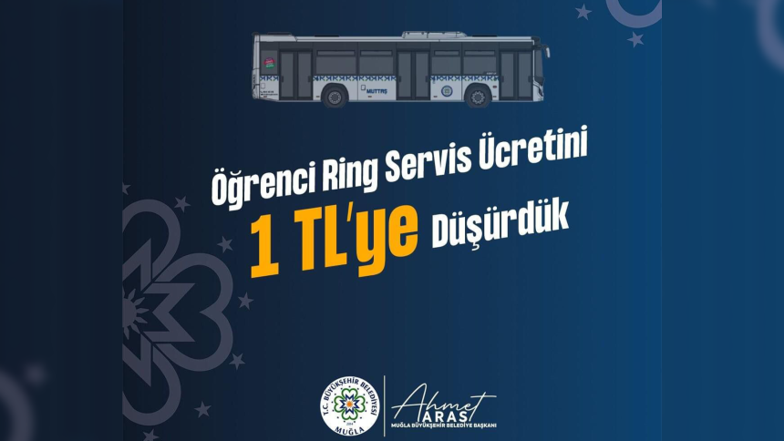 Ahmet Aras, ring sefer ücretlerinin, Muğla Sıtkı Koçman Üniversitesi öğrencileri