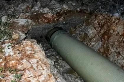 DSİ Bodrum'daki isale hattı