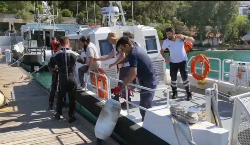 boğulma tehlikesi yaşayan,