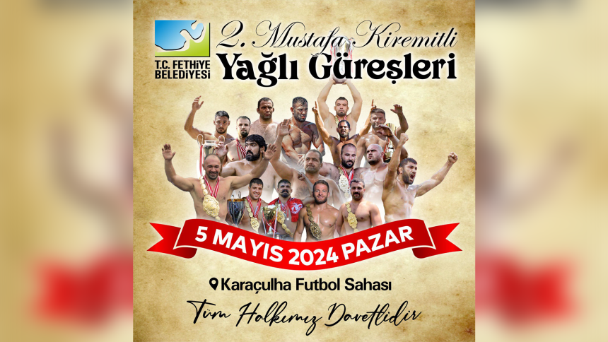 Fethiye Yağlı Güreşleri başpehlivan