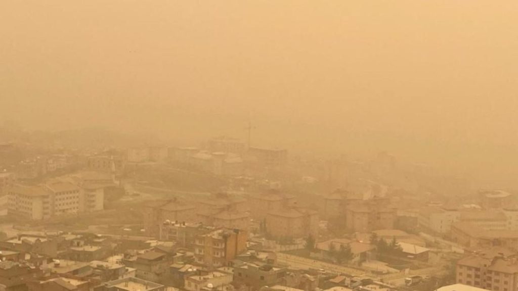Türk Toraks Derneği toz Çöl tozu fırtınası