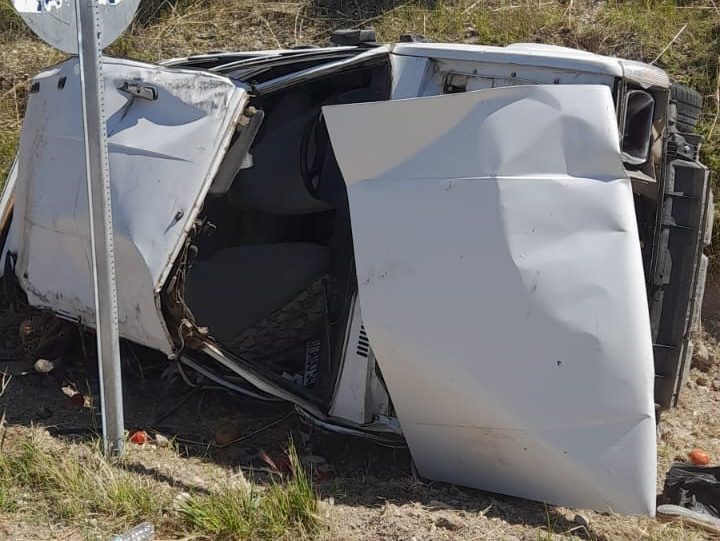 Seydikemer’de trafik kazası, meydana gelen trafik kazasında, otomobil takla attı