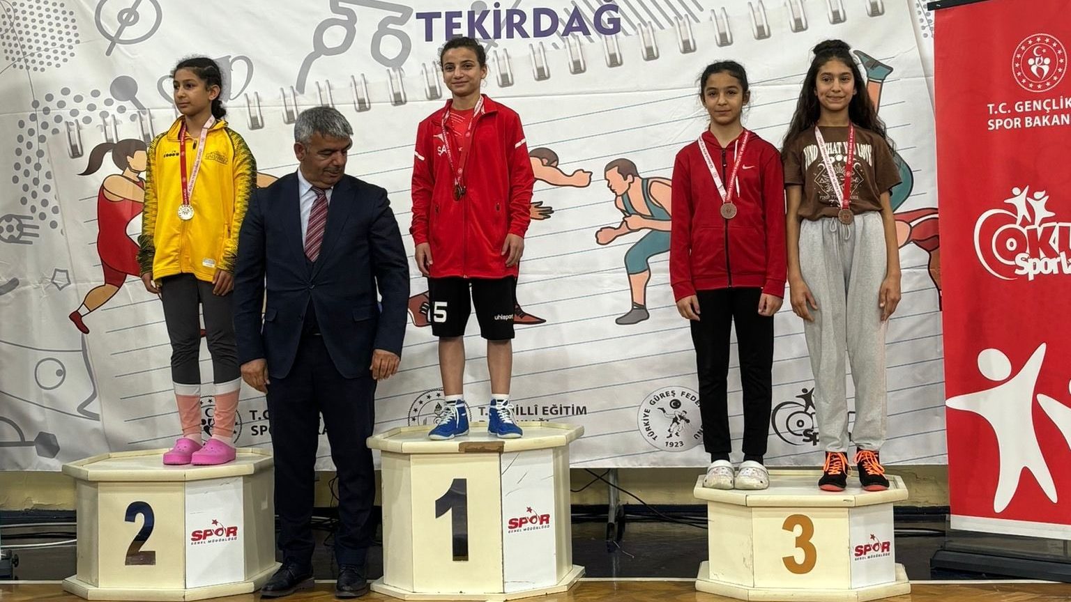 Köyceğizli güreşçi Zeynep Tuana Akça, Yıldız Kızlar Güreş Türkiye Birinciliği
